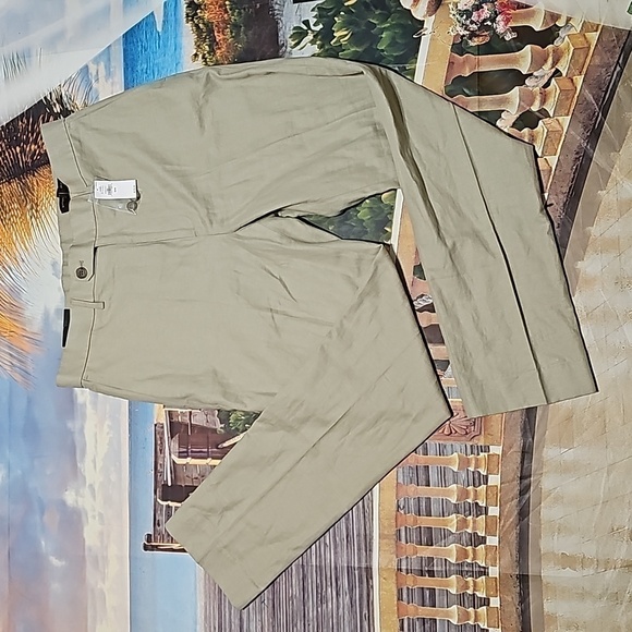 Banana Republic Tailored Fit Tan Pants Size 32x30 NWT - Picture 2 of 6